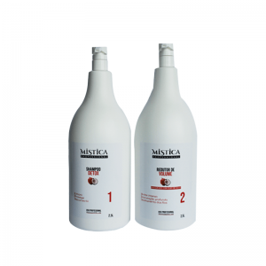 KIT SHAMPOO & PROGRESSIVA MISTICA PROFISSIONAL 2X2,5L